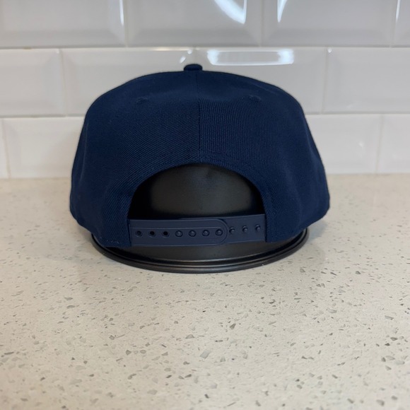 New Era NFL Denver Broncos 9FIFTY Snapback Hat Navy Orange White Logo Adjustable - Picture 3 of 6